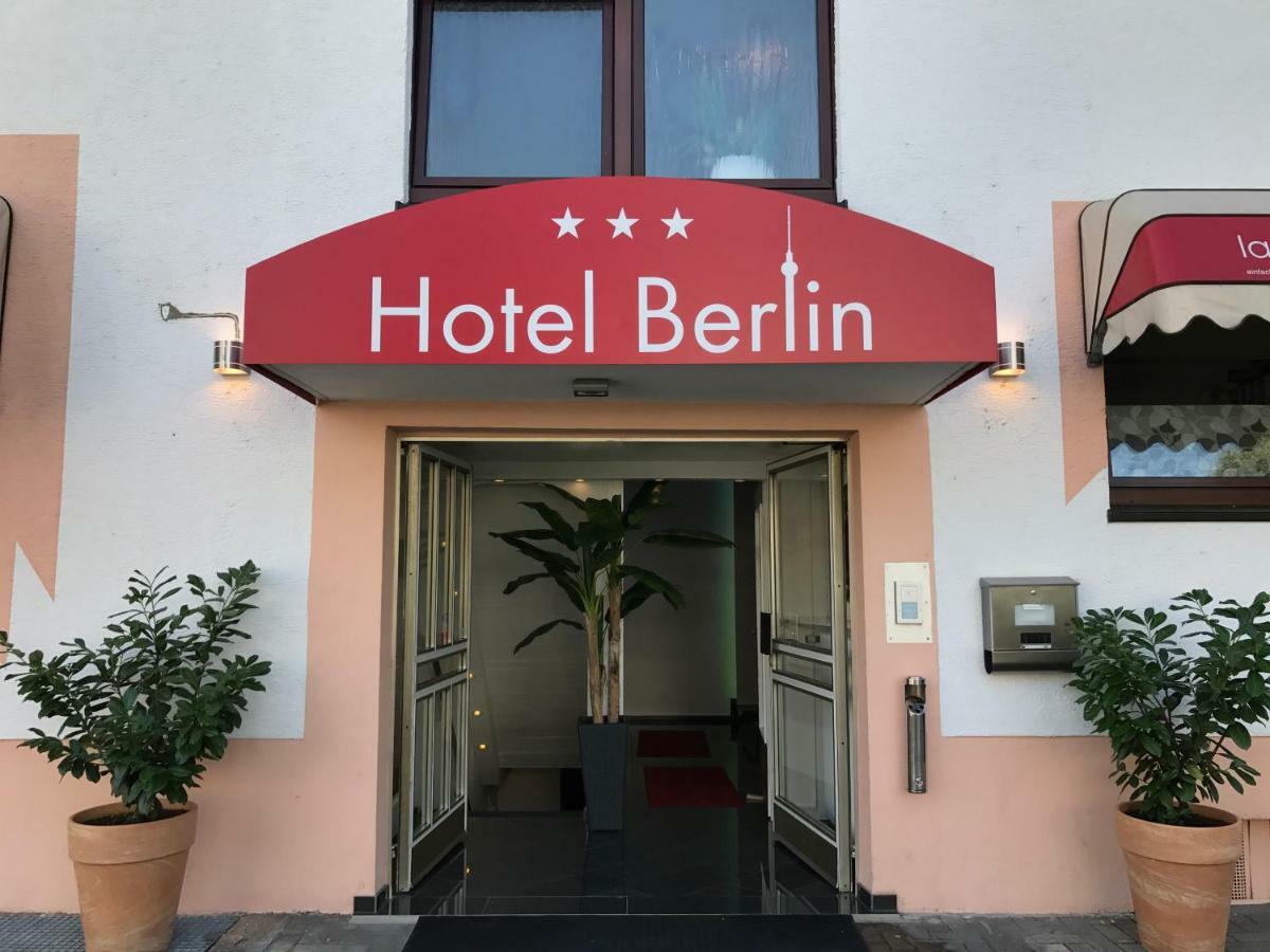 Hotel Berlin Schwetzingen Eksteriør billede