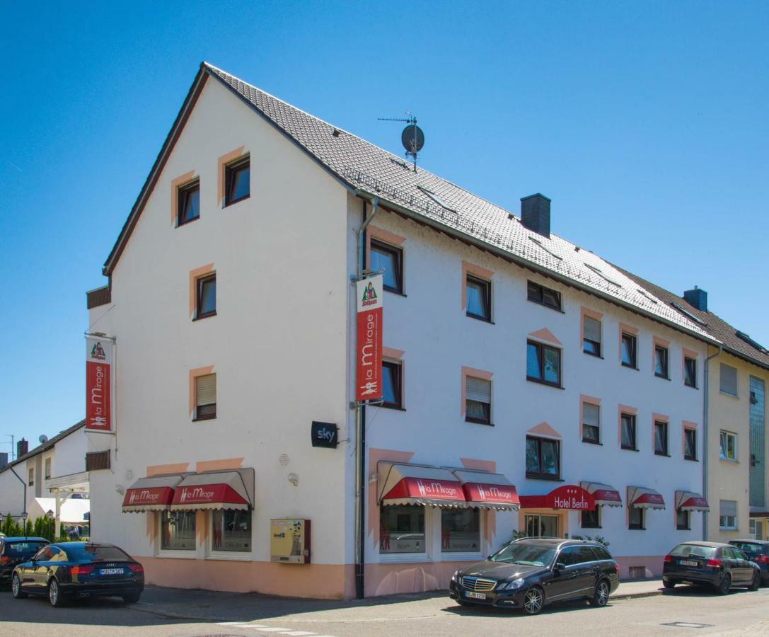 Hotel Berlin Schwetzingen Eksteriør billede